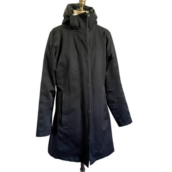 Patagonia Black Tres 3-in-1 Mid-Length Coat - M, ***shell only*** - Picture 1 of 16